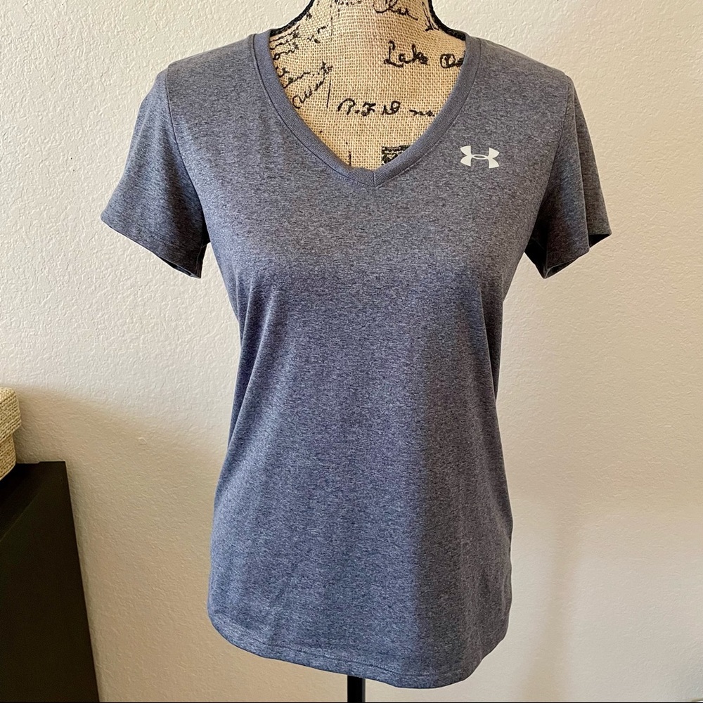 UNDER ARMOUR : Grey Short Sleeve Tee